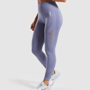 Gymshark Energy+ Seamless Leggings - Steel Blue